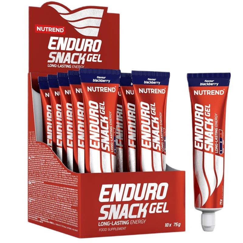 Nutrend Endurosnack gervuogių paketėlis - 10x75 g