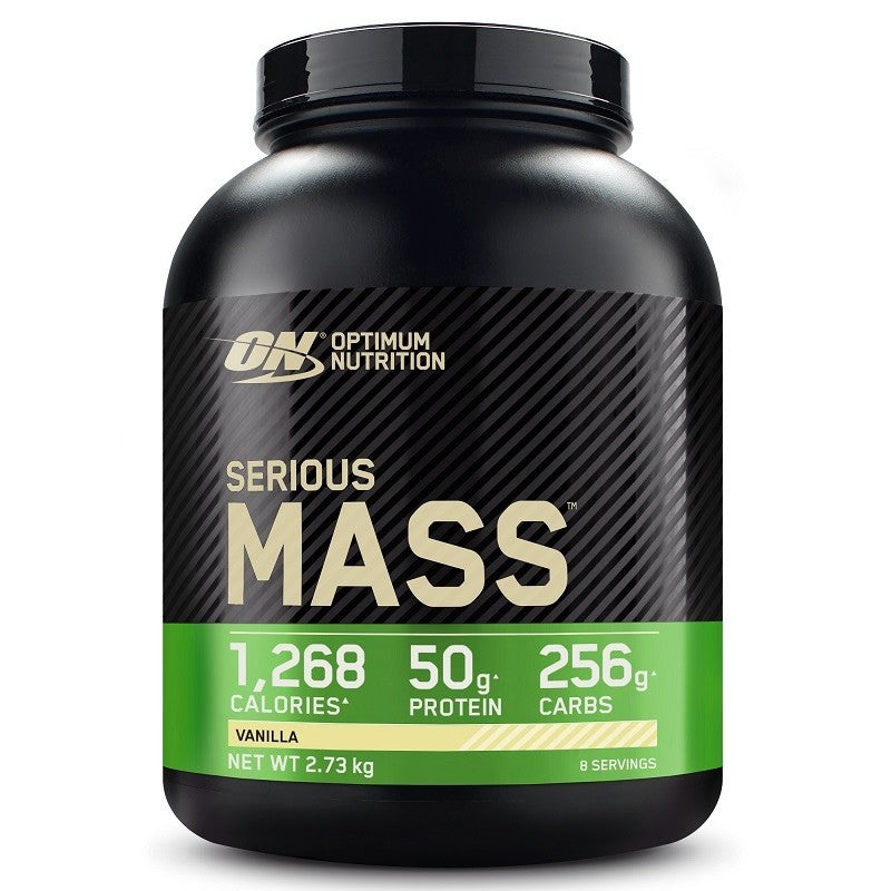 Optimal Nutrition Serious Mass, vanilė - 2730 g