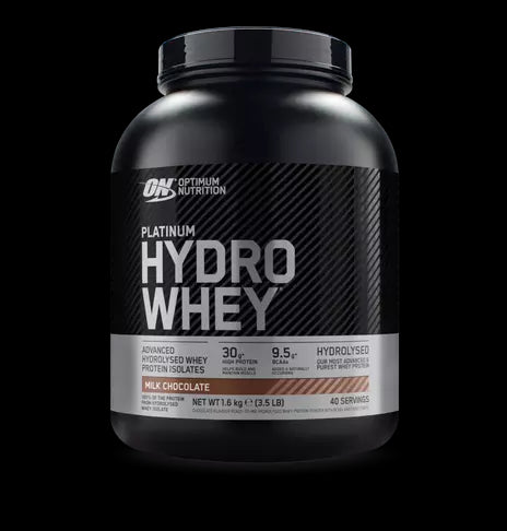 Optimum Nutrition Platinum Hydrowhey baltymų izoliatas pieno šokolade - 1600 g