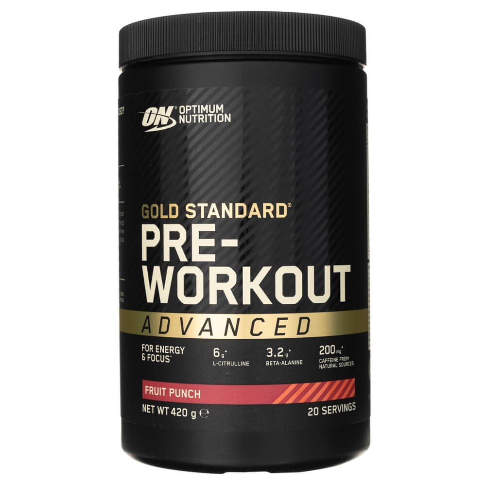 Optimal Nutrition Gold Standard Pre Workout Advanced Fruit Punch - 420 g