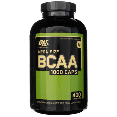 Optimali mityba BCAA 1000 CAPS – 400 kapsulių