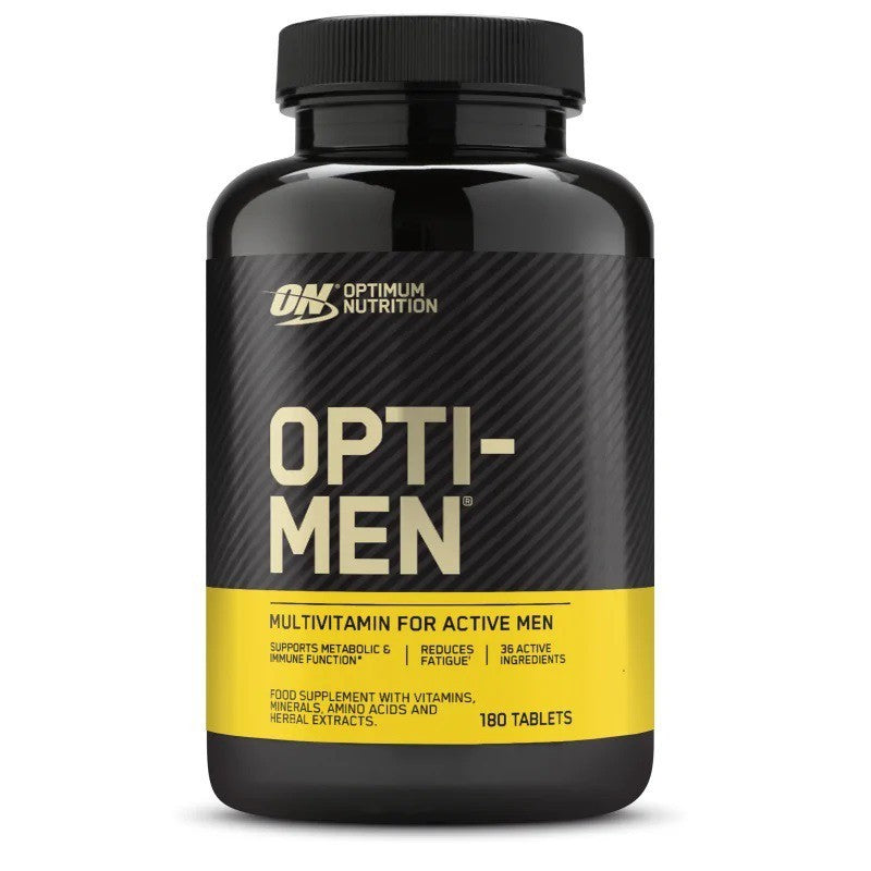 Optimum Nutrition Opti-Men (multivitaminai aktyviems vyrams) - 180 tablečių