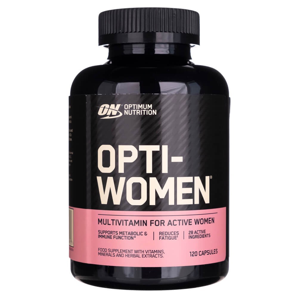 Optimum Nutrition Opti-Women (multivitaminai aktyvioms moterims) - 120 kapsulių