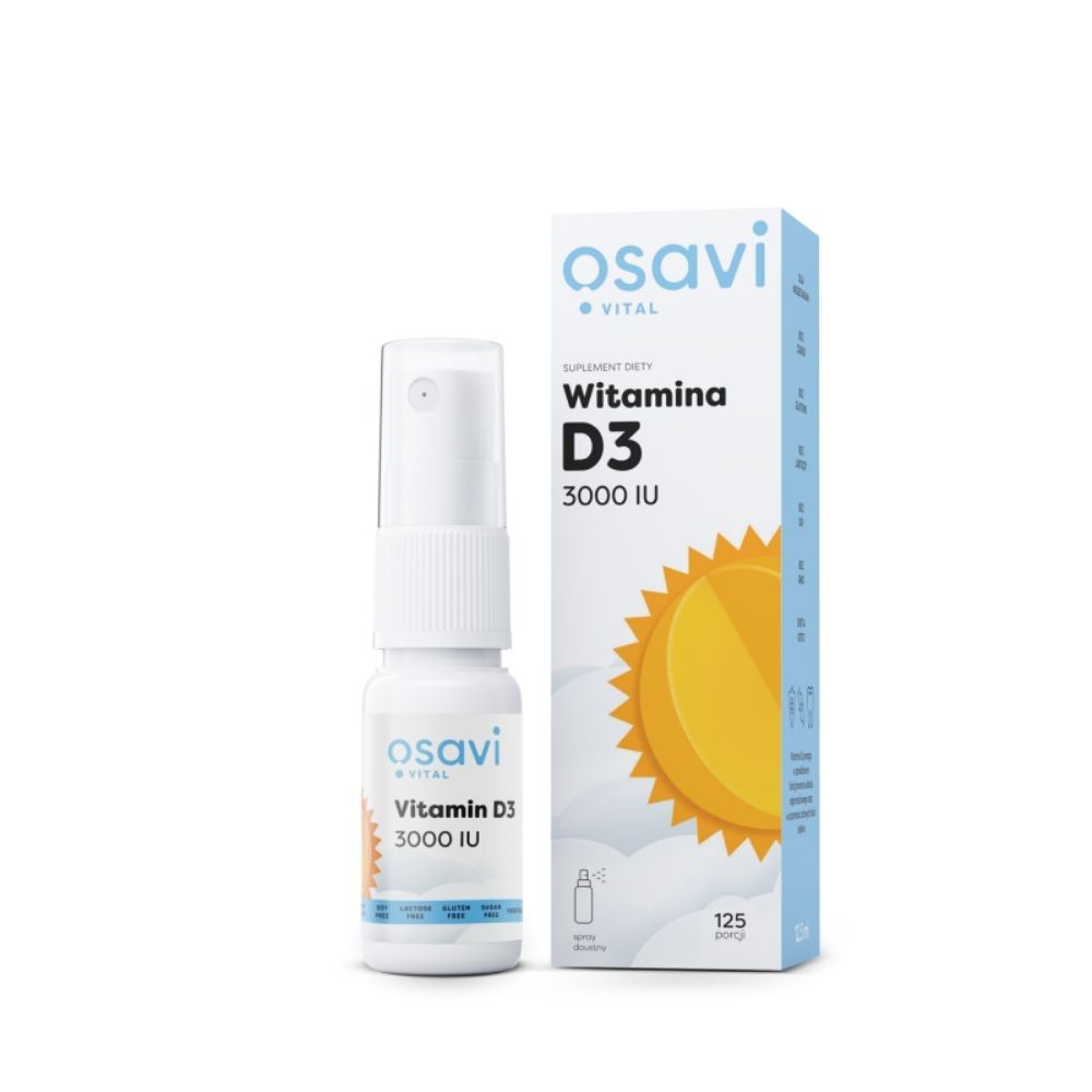 Osavi vitaminas D3 MAX 4000 TV purškalas - 12,5 ml