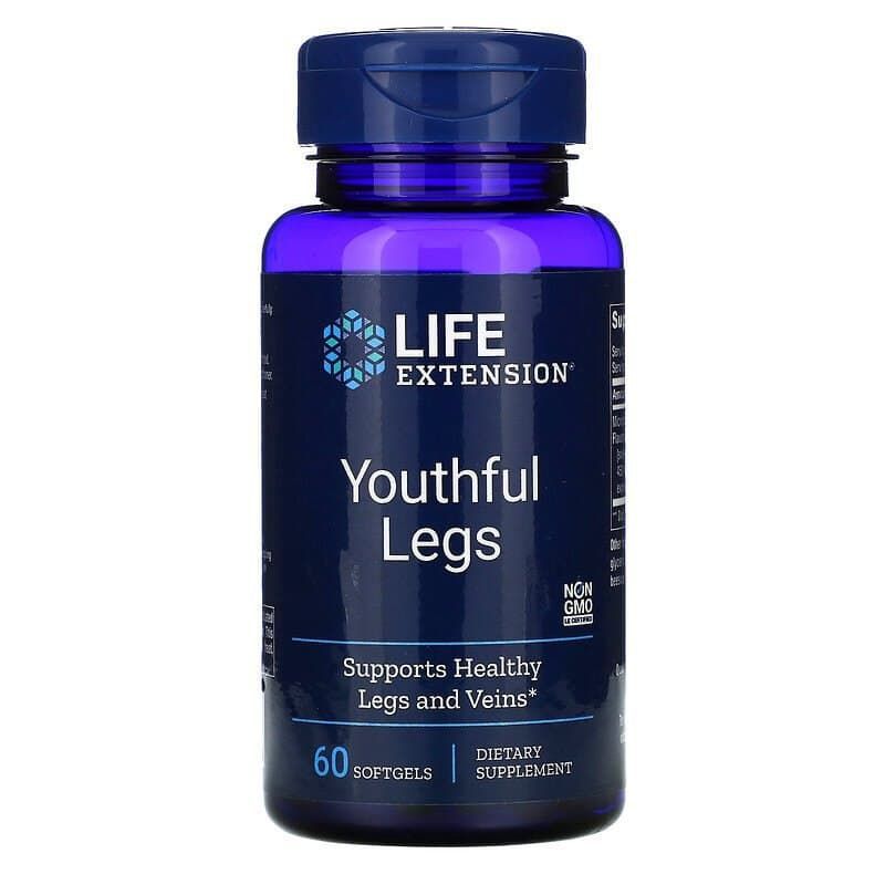 Life Extension Youthful Legs, 60 Kapseln