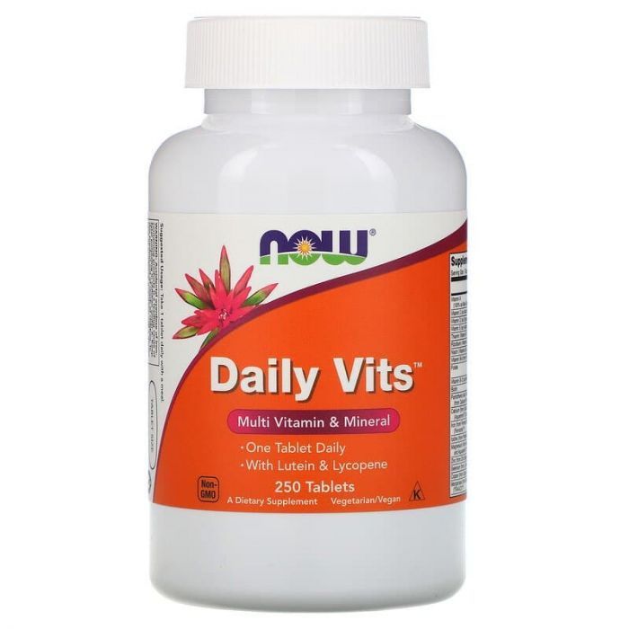 JETZT Daily Vits, Vitamine, 250 Tabletten