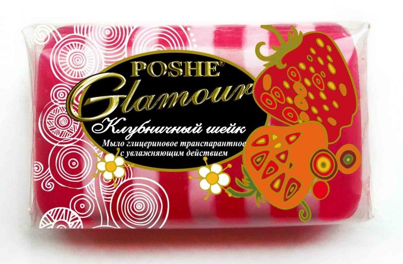 "POSHE" Glicerininis muilas "Braskiu miksas" 70g kaina