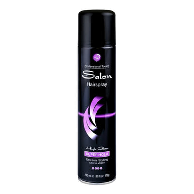 PROFESSIONAL TOUCH Salon Lakas plaukams Ypac stiprios fiksacijos, 265 ml kaina