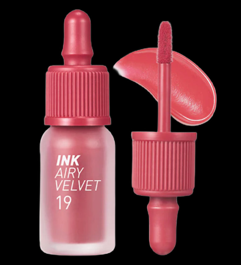 Skysti lūpų dažai Peripera Ink Airy Velvet 19 Elf Light Rose - 4 g