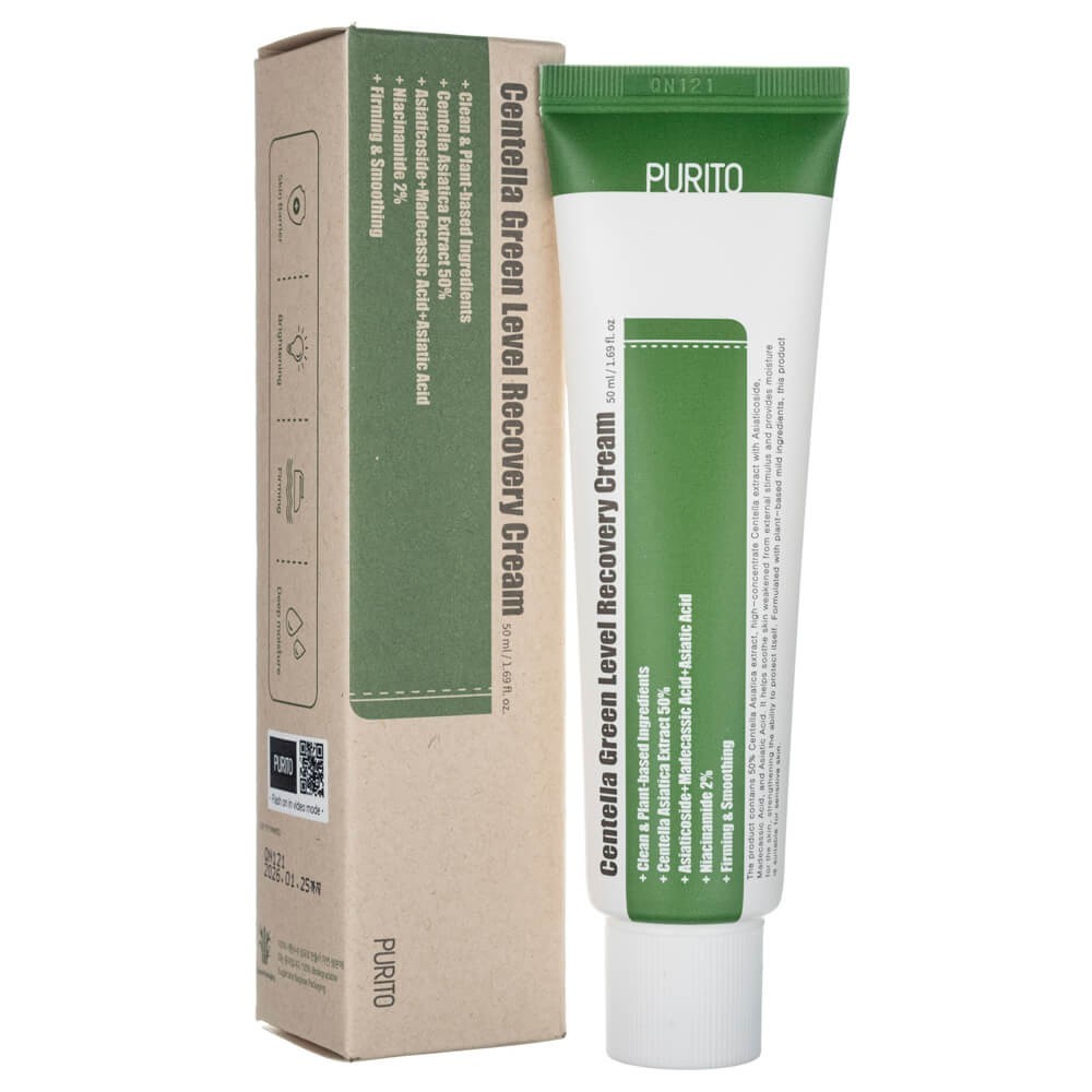 Purito Centella Green Level Recovery Cream - 50 ml