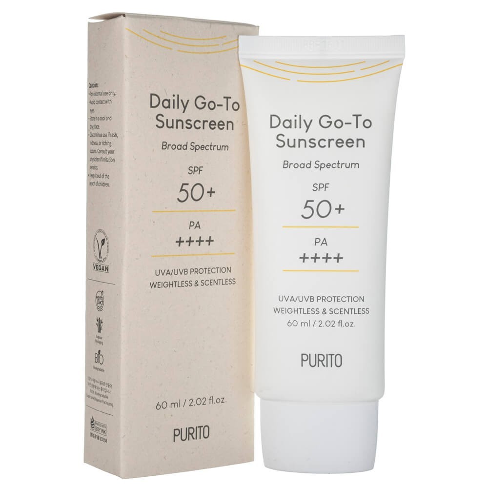 Purito Daily Go-To Sunscreen Borad Spectrum SPF 50+/PA++++ - 60 ml