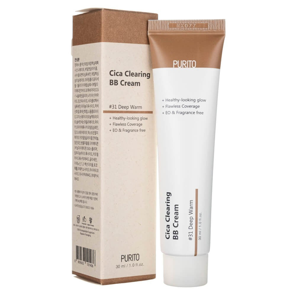 Purito Cica Clearing BB Cream Shade 31 Deep Warm - 30 ml