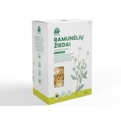 Ramunėlių žiedai, Žolelių arbata, 25g kaina