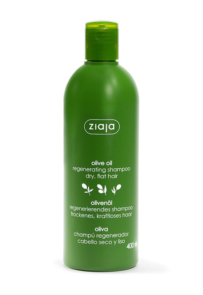 ZIAJA Olivenöl regenerierendes Haarshampoo, 400 ml