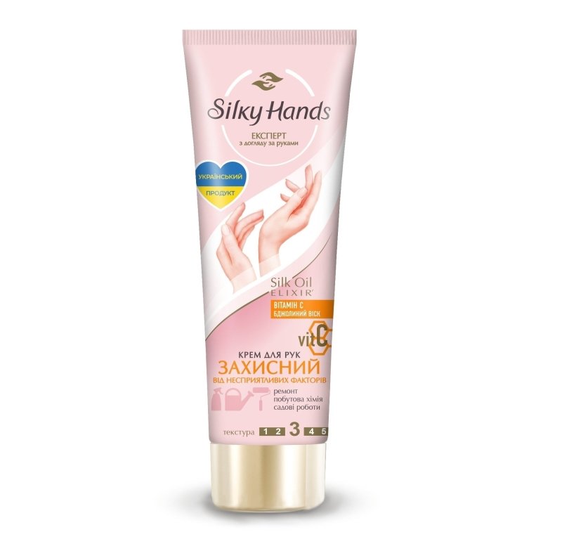 SILKY HANDS Apsauginis ranku kremas, 72 ml kaina