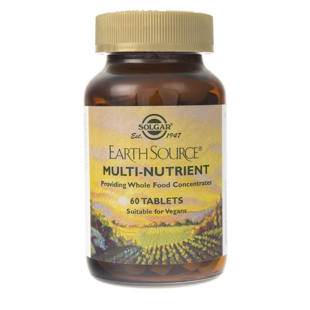 Solgar Earth Source Multi-ingredient - 60 tablečių