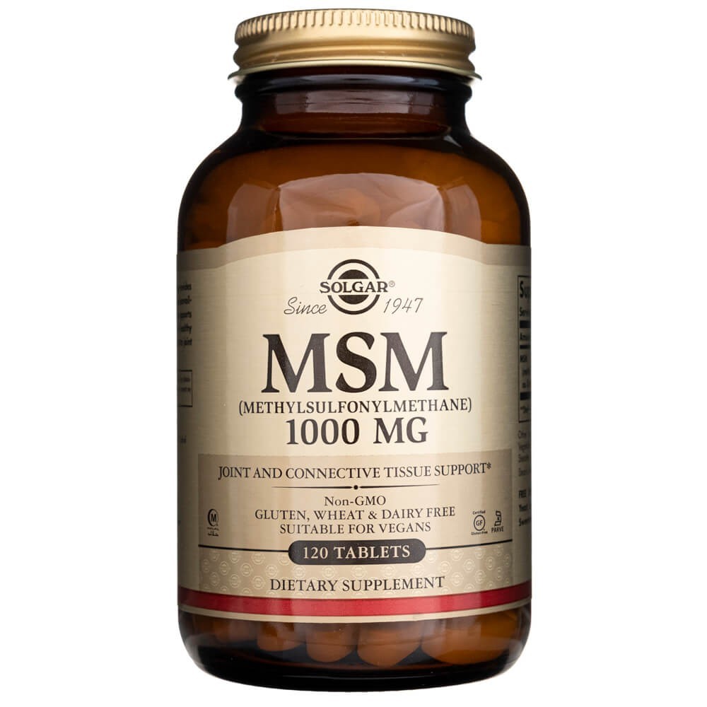 Solgar MSM 1000 mg - 120 tablečių