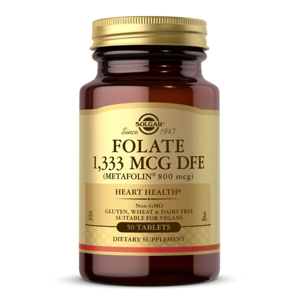 Solgar Folate 800 mcg - 50 tablečių