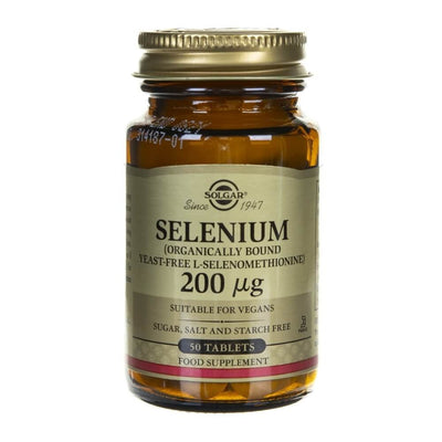 Solgar Selenium 200 µg - 50 tablečių