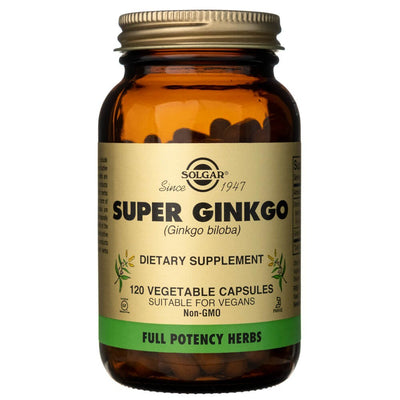 Solgar Super Ginkgo - 120 kapsulių