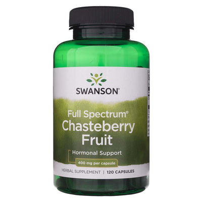 Swanson Full Spectrum Chasteberry Fruit 400 mg – 120 kapsulių