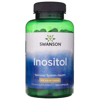 Swanson Inozitolis 650 mg – 100 kapsulių