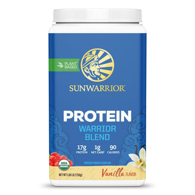 Sunwarrior Warrior Blend vanilės baltymų JAV - 750 g