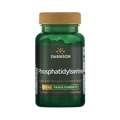 Swanson fosfatidilserinas 300 mg - 30 kapsulių