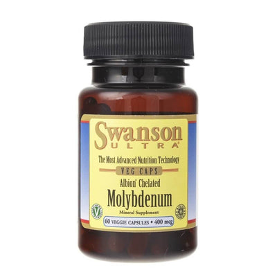 Swanson Molibdenum 400 mcg - 60 kapsulių