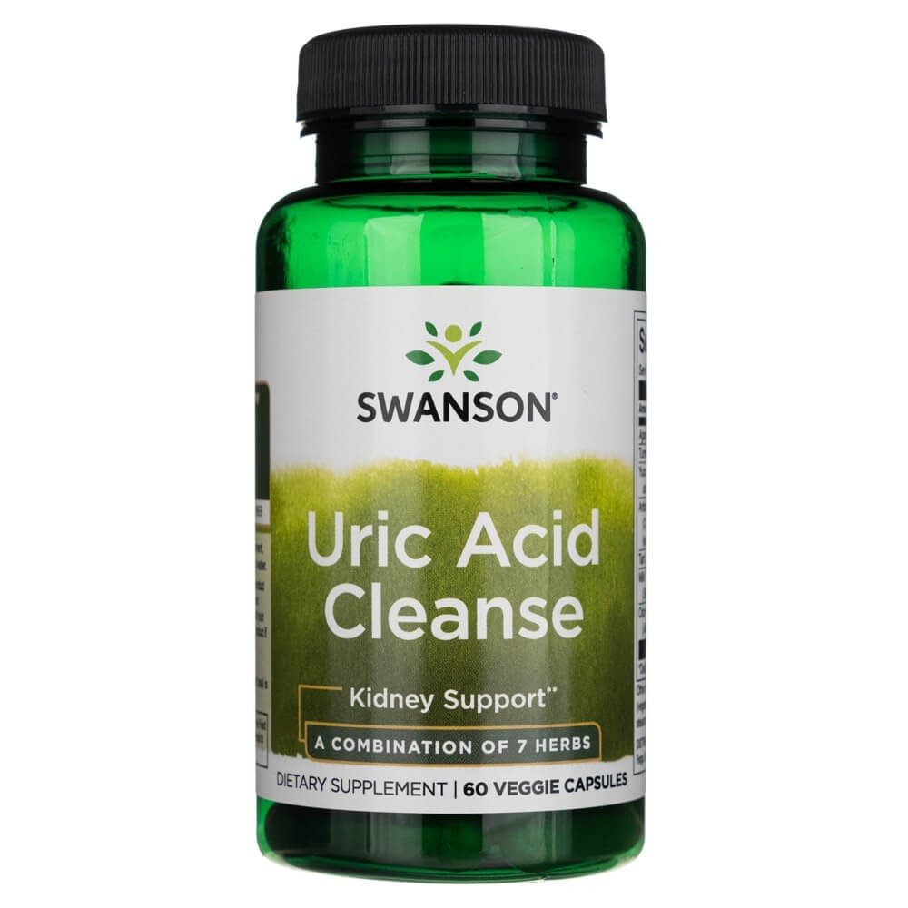 Swanson Uric Acid Cleanse – 60 kapsulių