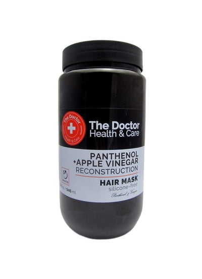 THE DOCTOR HEALTH & CARE Plauku kauke Rekonstrukcija, Pantenolis + obuoliu actas, 946 ml kaina