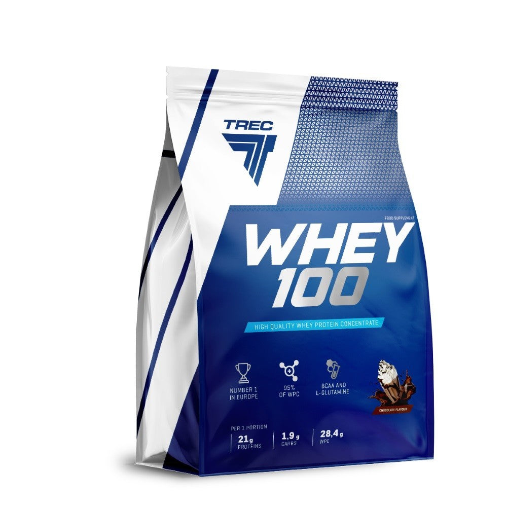 Trec Whey 100 Chocolate išrūgų baltymų koncentratas - 700 g