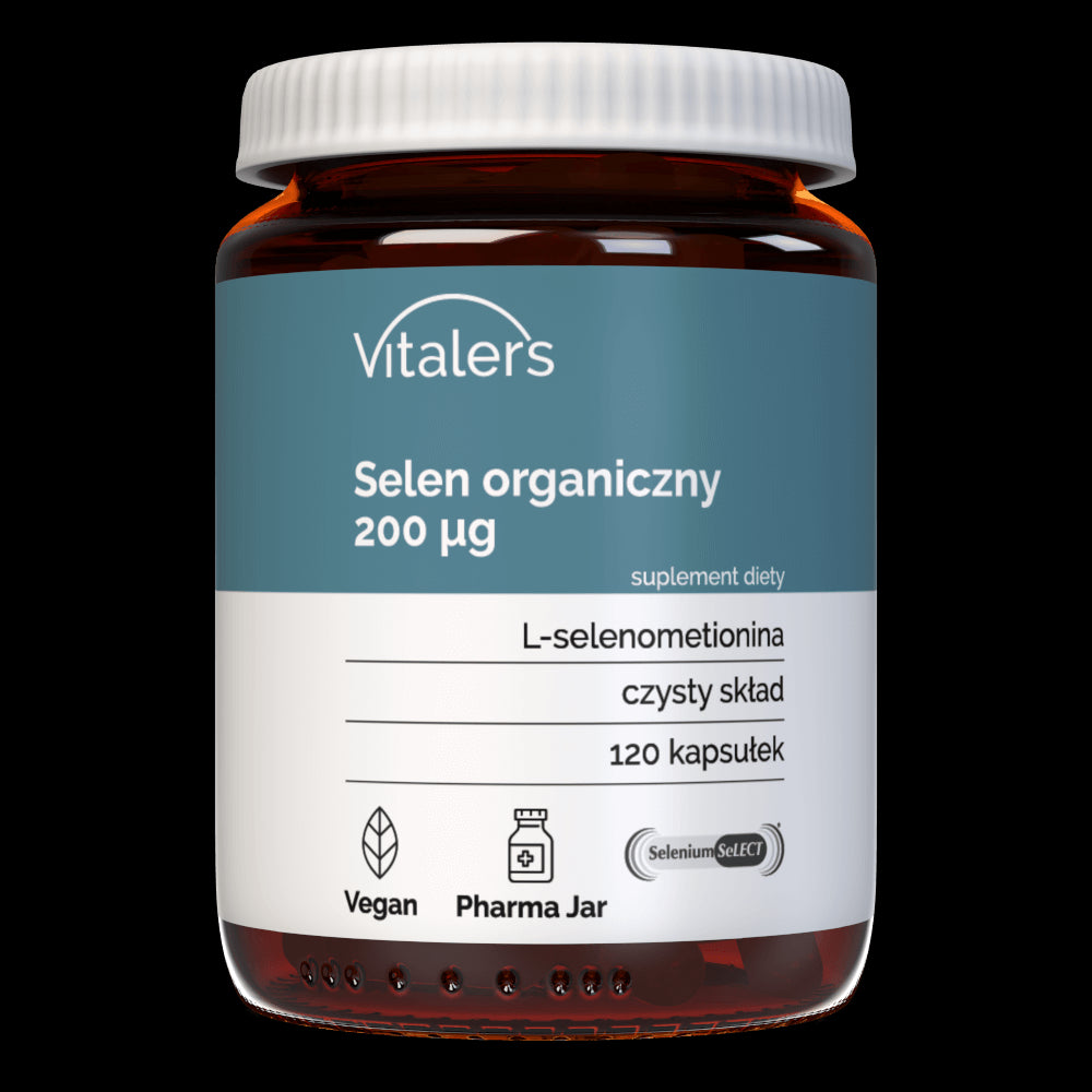 Vitaler's Organic Selenium 200 mcg – 120 kapsulių