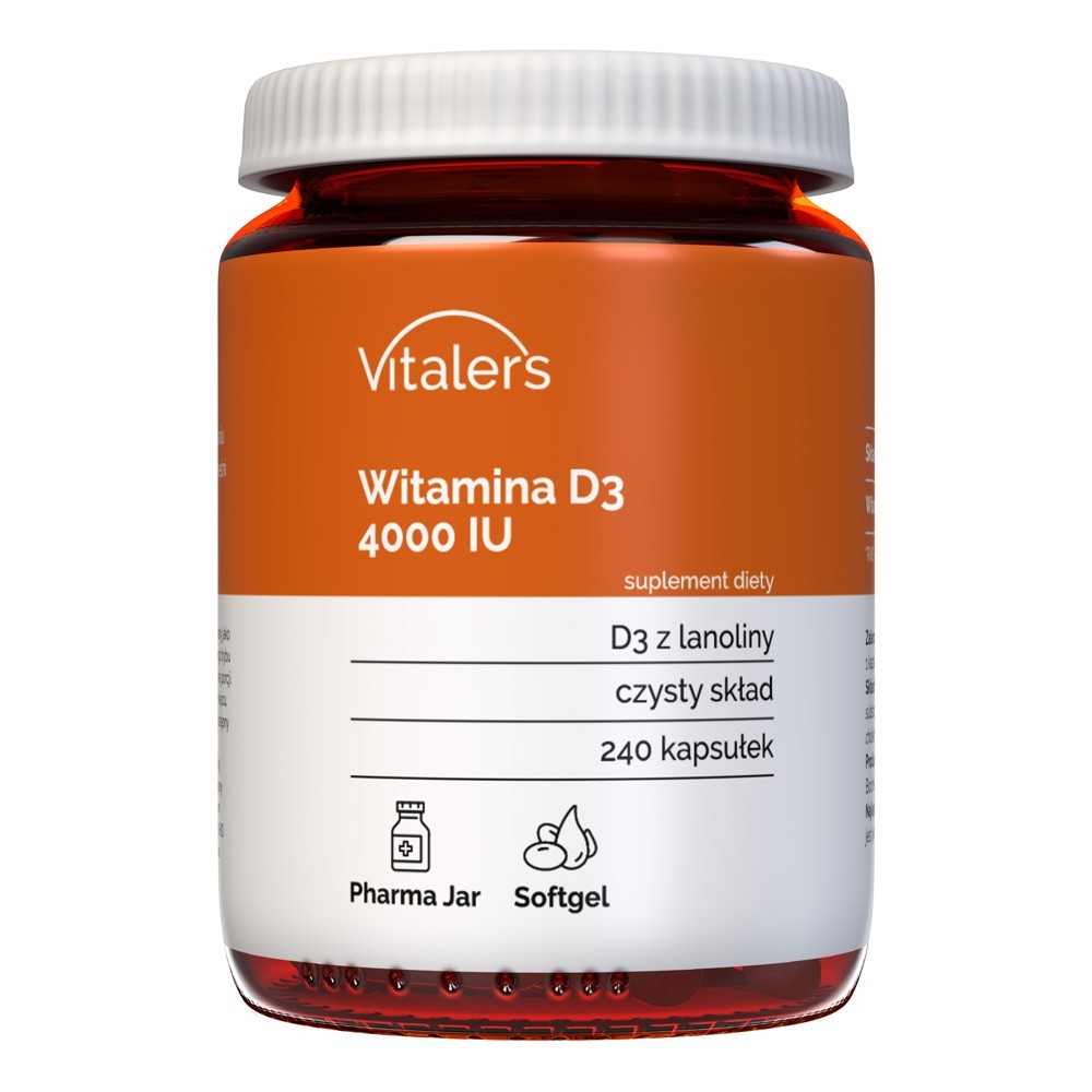 Vitaler vitaminas D3 4000 TV - 240 kapsulių