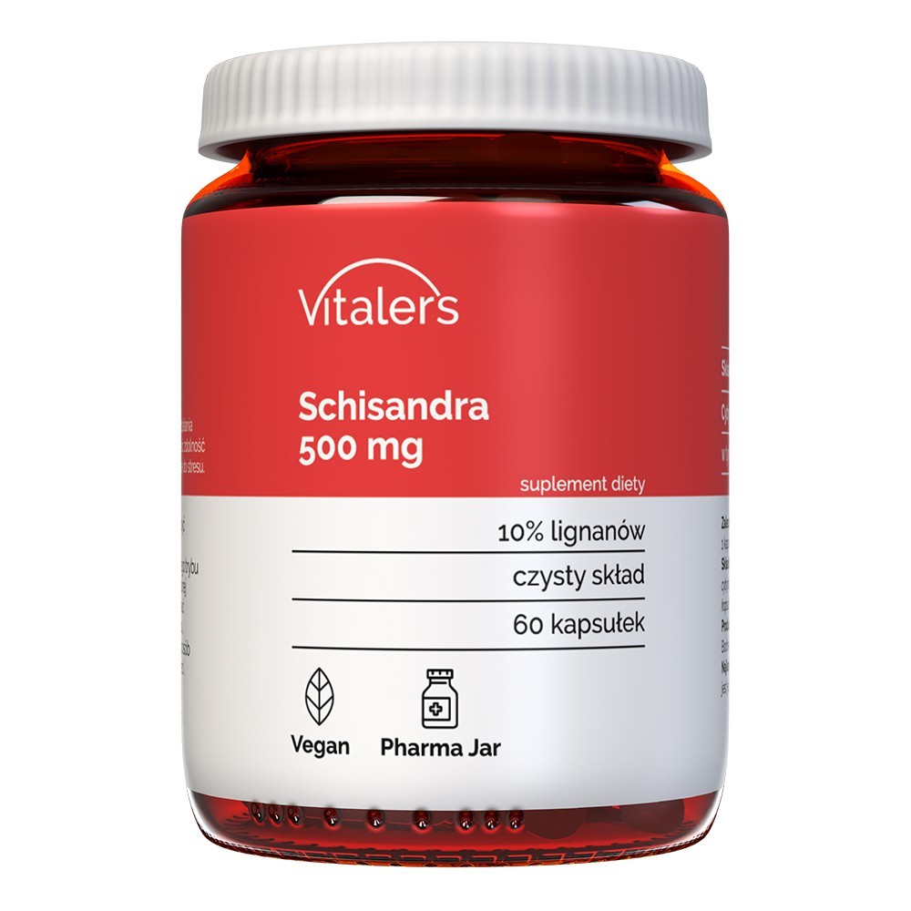 Vitaler's Schisandra 500 mg - 60 kapsulių