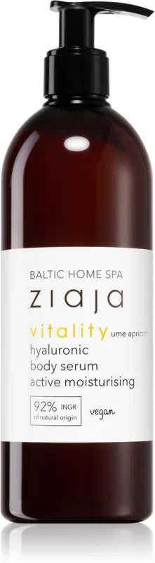 Ziaja Baltic Home Spa Vitality feuchtigkeitsspendendes Körperserum, 400 ml