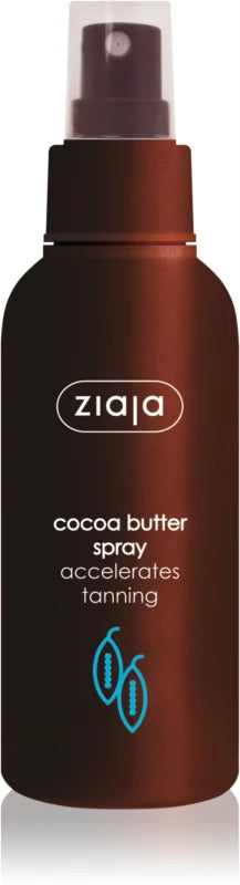 Ziaja Kakaobutter-Körperspray zur Beschleunigung der Bräunung, 100 ml