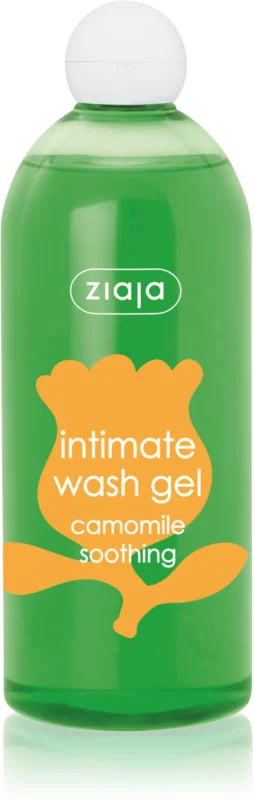 Ziaja Intimhygienereiniger, mit Kamille, mit beruhigender Wirkung, 500 ml