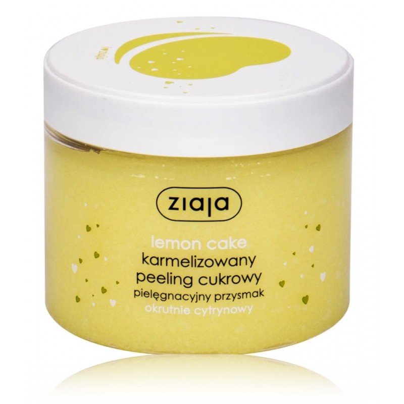 Ziaja Lemon Cake Zucker-Körperpeeling, 300 ml