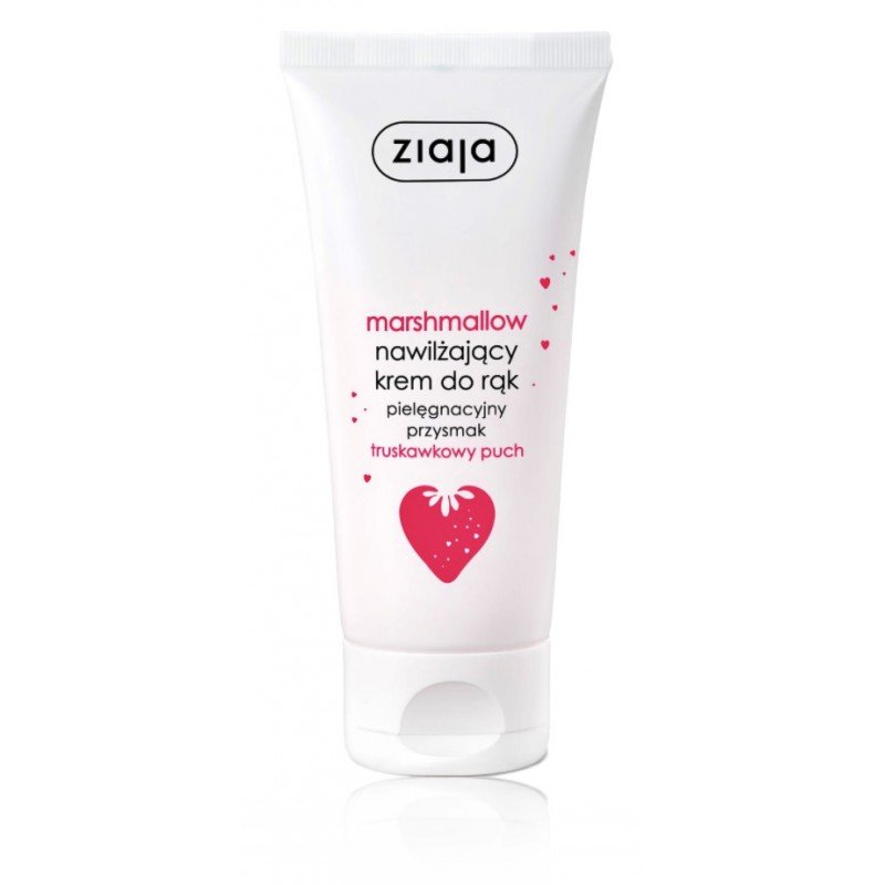 Ziaja Marshmallow drėkinamasis rankų kremas, 50 ml