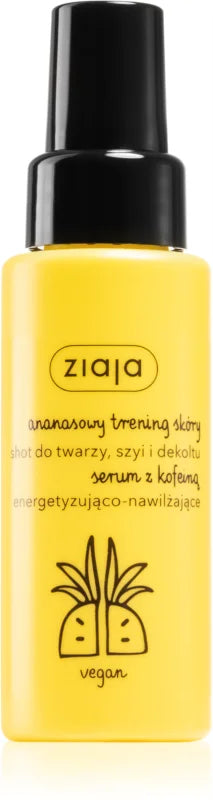 Ziaja Ananas-Energetisierungsserum für Gesicht und Hals, 50 ml