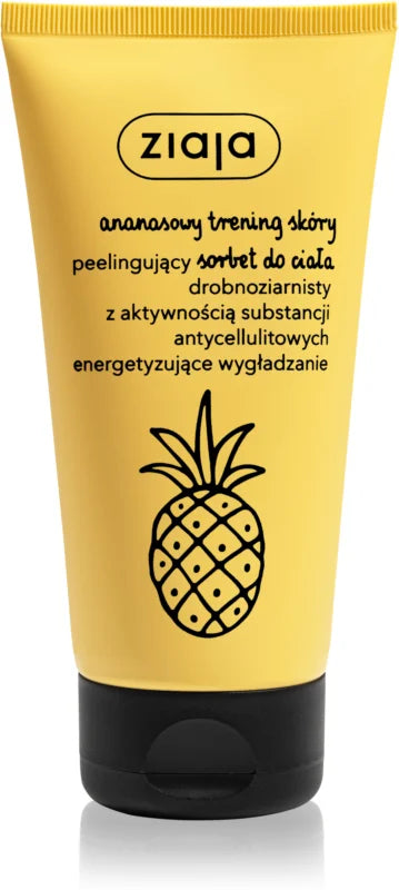 Ziaja Ananas mildes Körperpeeling mit Peeling-Effekt, 160 ml