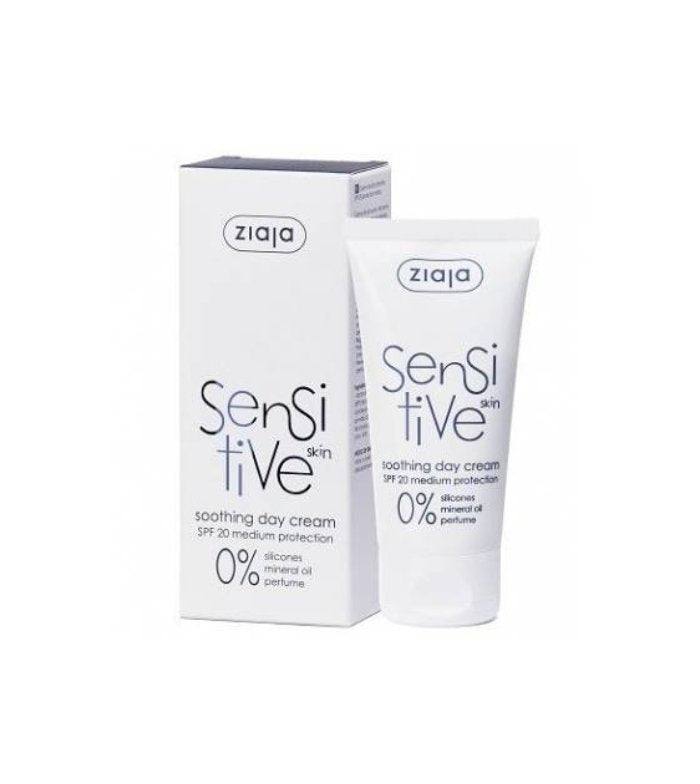 Ziaja Sensitive beruhigende Tagescreme für empfindliche Haut, 50 ml