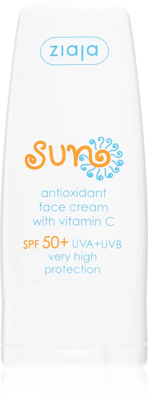 Ziaja Sun Line antioxidative Gesichtscreme LSF 50+, 50 ml 