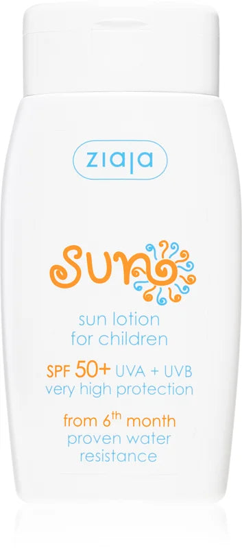 Ziaja Sun Line Sonnenschutz-Körperlotion für Kinder LSF 50+, 125 ml