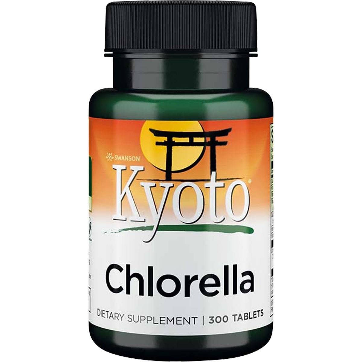 Swanson Chlorella 194mg 300 Tablečių kaina