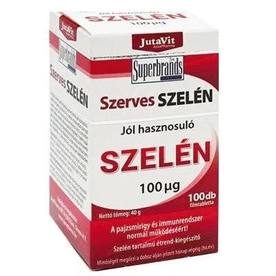 Organinis selenas 100µg JutaVit, 100 tablečių kaina