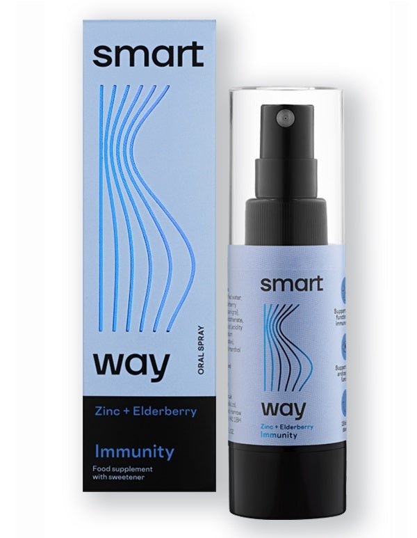 Smart way purškiamas maisto papildas Immunity Zink and Eldberry kaina